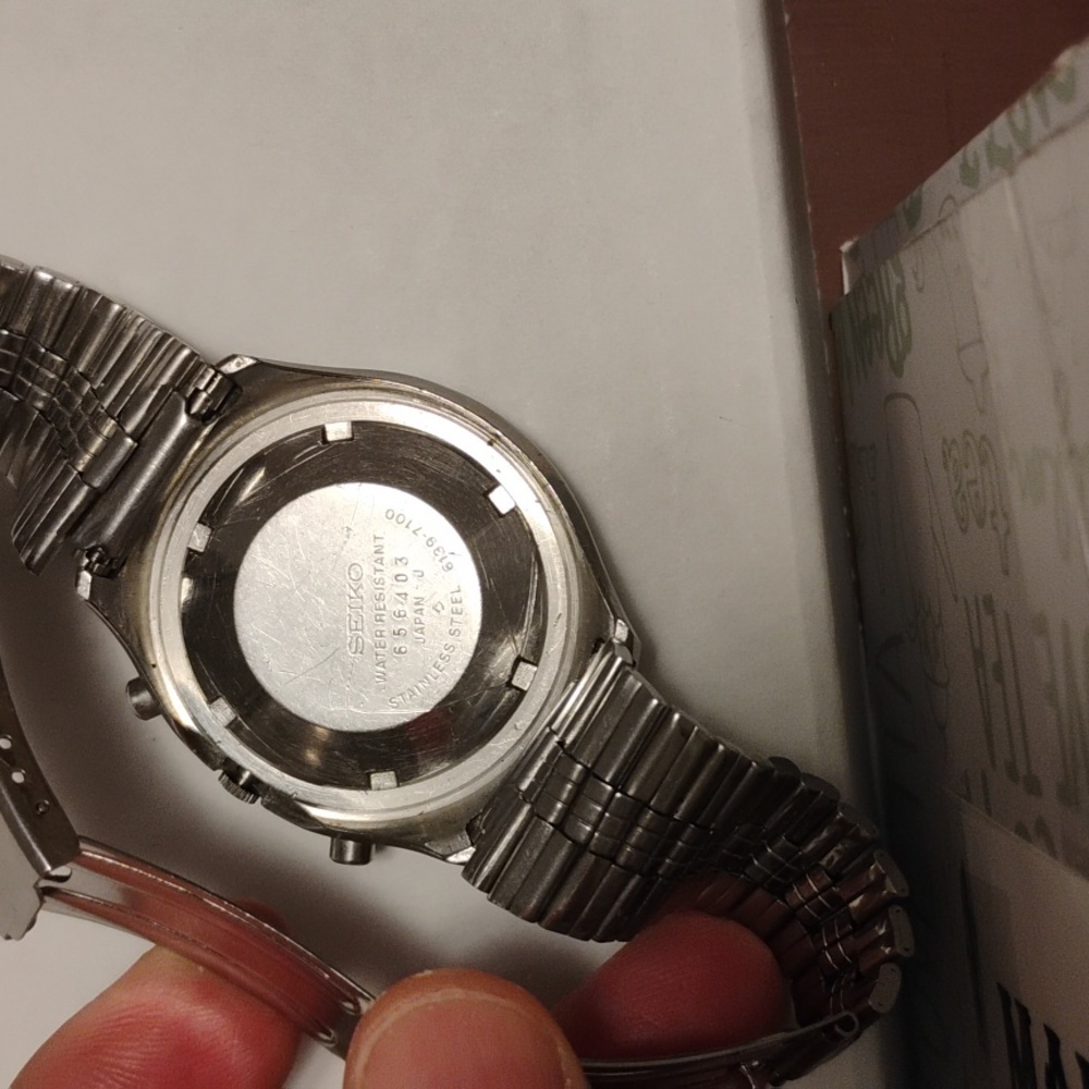Seiko Silver/Grey Darth Vader - Picture 9 of 10